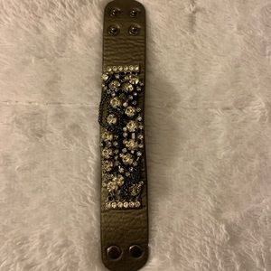 Faux Leather Bracelet